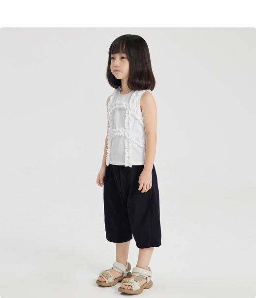 江南布衣童  22年夏装新款中裤  1M4E23260 商品图3