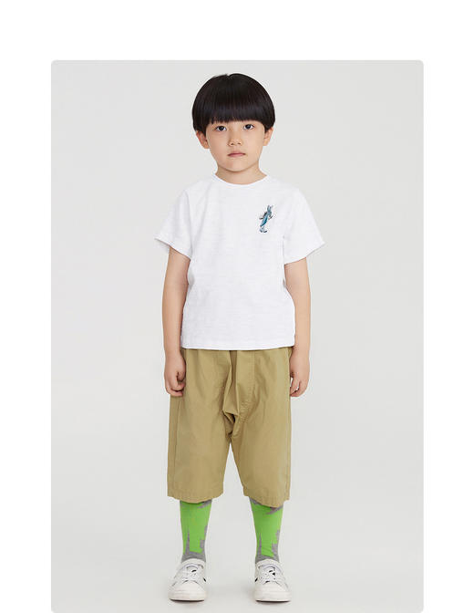 江南布衣童   22年夏装新款   短袖T恤   1M4111070 商品图9