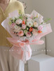 奶油粉康乃馨花束 商品缩略图0