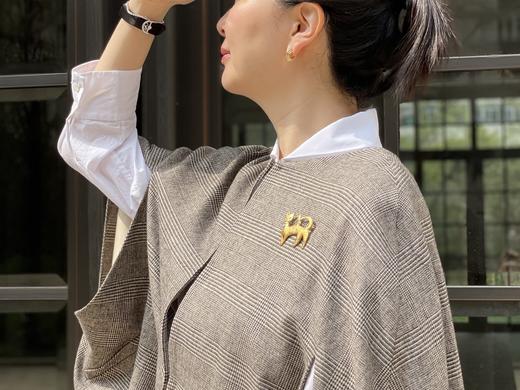 18K 埃及猫胸针 商品图3