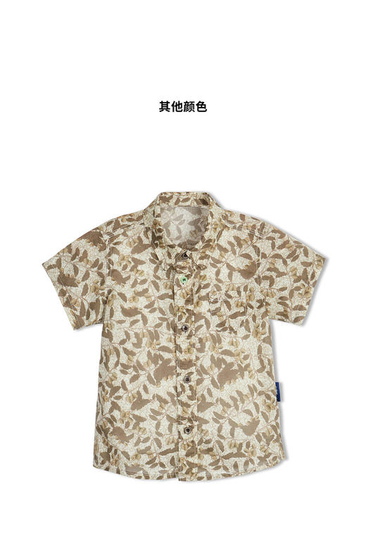 江南布衣童 22年夏装新款短袖衬衫  YM4252720 商品图5