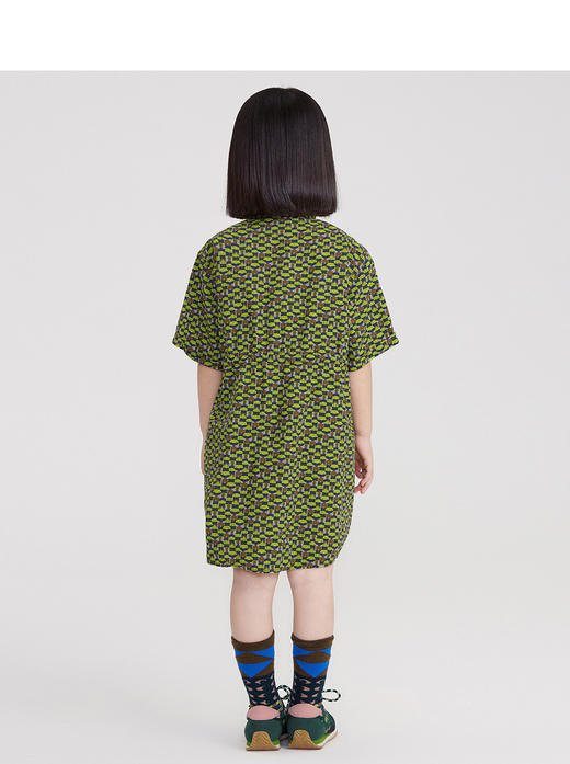 江南布衣童  22年夏装新款短袖连衣裙  1M4G31200 商品图4