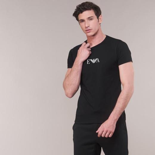 【福利超惠秒】阿玛尼 ARMANI 男女通款拆盒散装弹棉短袖T恤 97926 商品图2