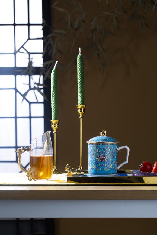 蓝珐琅彩龙杯特价 商品图0