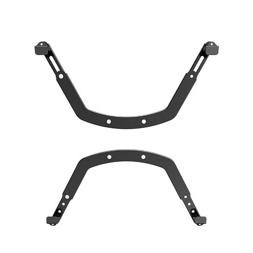 KALOC卡洛奇 液晶显示器支架 桌面万向旋转升降多屏显示屏支架 通用底座支架臂17-32英寸适用 （19-32英寸）显示器气压桌面支架+无孔配件 商品图8