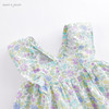 马克珍妮夏装新款 女童舒适全棉田园印花吊带裙220906 商品缩略图2