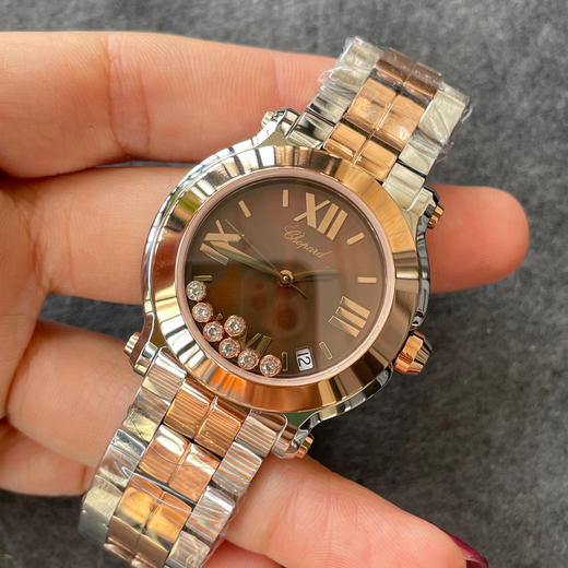 YF萧邦HAPPY DIAMONDS快乐钻系列 36mm 石英中性腕表 商品图2