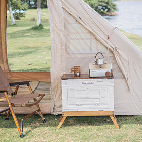 【已下架】预售 | Naturehike挪客 凌越PP折叠收纳箱50L（无桌板支架）  便携大容量户外旅行收纳袋杂物包[福利品]