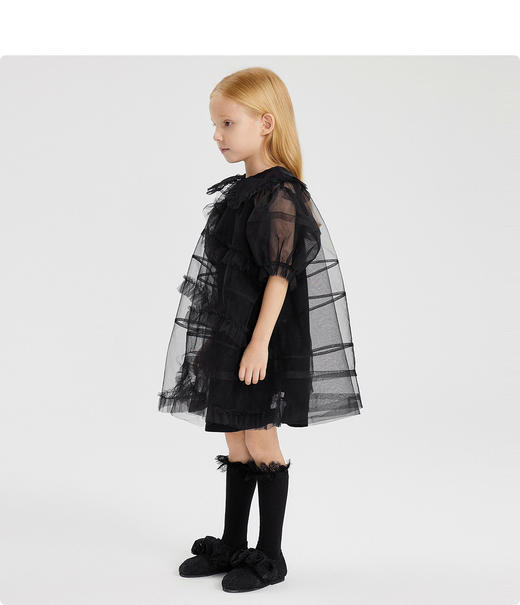 江南布衣 22年夏装新款短袖连衣裙  1M3G31340 商品图3