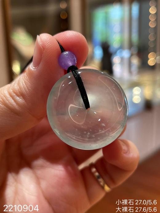 2210904，高冰近玻璃平安扣裸石，69999 商品图6