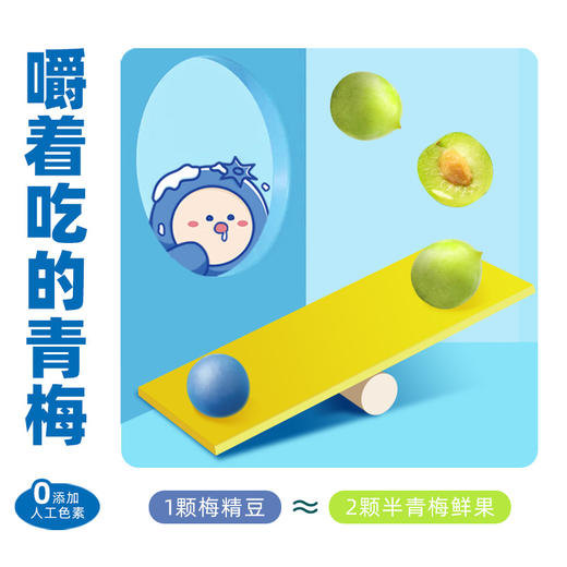 【2赠1】梅花乡 蓝莓薄荷梅精豆上课上班解困随身携带独立小包装 商品图4