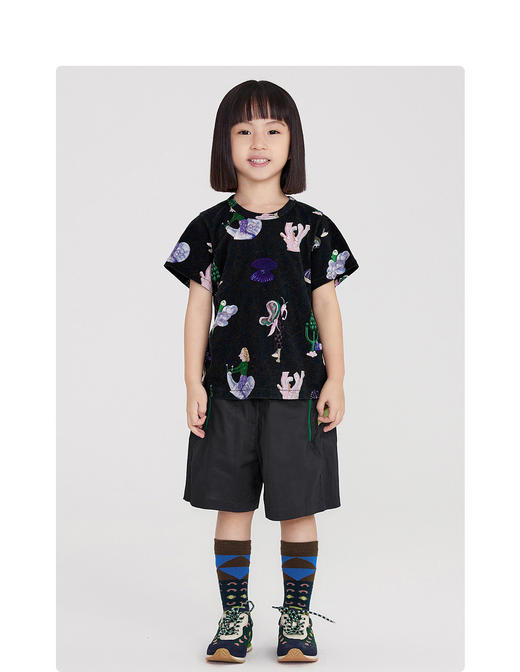 江南布衣童  22年夏装新款短款  1M4E03270 商品图5