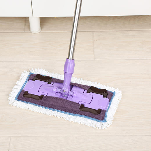 【平板拖备件】美丽雅旋转甩水拖37*21cm拖布平板地拖备件平板地拖配件 商品图4