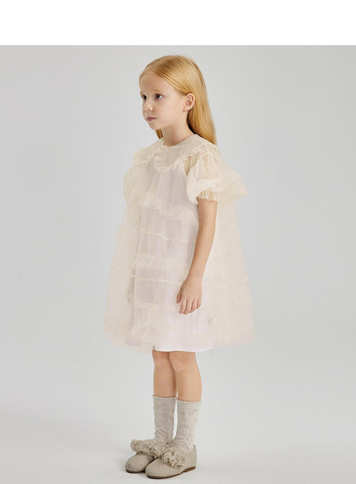 江南布衣 22年夏装新款短袖连衣裙  1M3G31340 商品图6