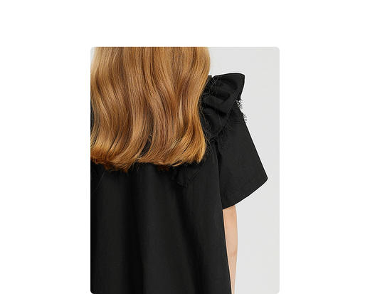 江南布衣  22年夏装新款短袖连衣裙  1M4G30290 商品图9