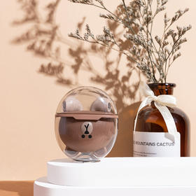 line friends布朗熊联名真无线蓝牙耳机游戏运动适用苹果华为