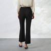EITIE爱特爱夏季新款百搭显瘦修身铅笔裤黑色高腰休闲长裤女B2205910 商品缩略图4