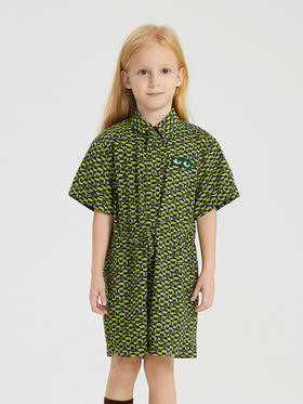 江南布衣童   22年夏装新款短袖连体衣  1M4F11240