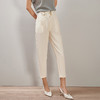 剩S/M 芳外高腰收腰设计九分哈伦裤通勤百搭休闲裤 商品缩略图3