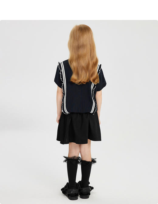 江南布衣童   22年夏装新款短款腰裙   1M4D01400 商品图8