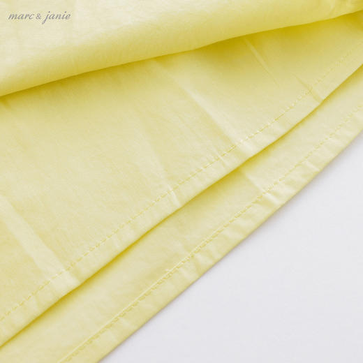 马克珍妮夏装新款 女童花边袖纯棉小衫 儿童上衣20353 商品图4