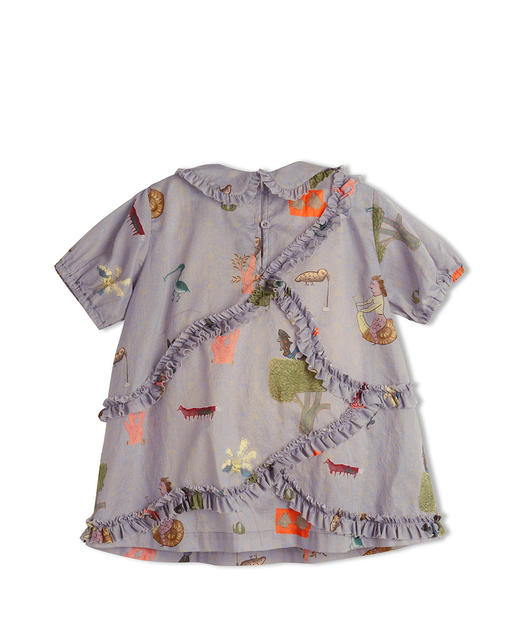 江南布衣 22年夏装新款  短袖连衣裙  YM3G30930 商品图3