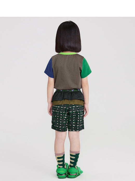 江南布衣童  22年夏装新款短袖T恤  1M4113050 商品图3