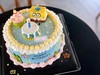 海绵宝宝手绘奶油蛋糕 商品缩略图0