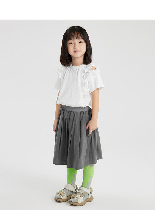 江南布衣童 22年夏装新款  中裤  1M4E20620 商品图6