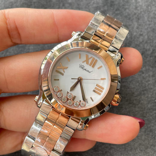 YF萧邦HAPPY DIAMONDS快乐钻系列 36mm 石英中性腕表 商品图2