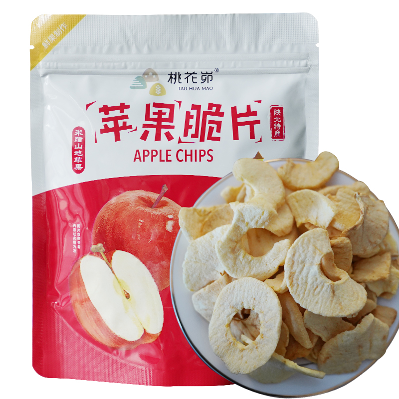 【休闲零食】苹果脆片26g*6袋装 红富士水果干休闲零食
