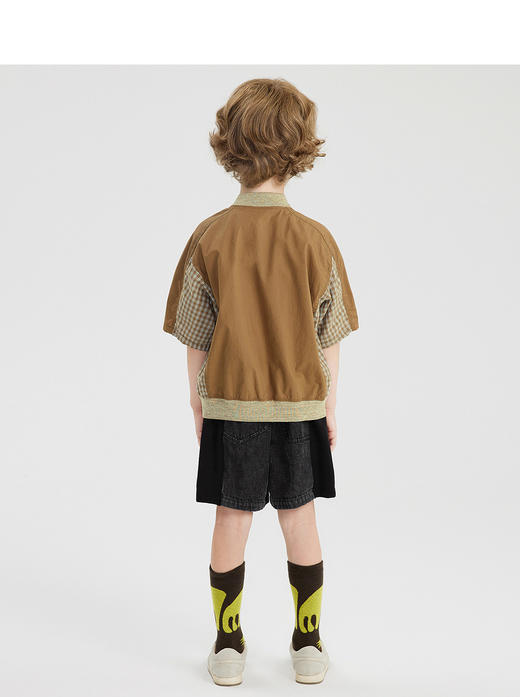 江南布衣童   22年夏装新款短袖衬衣  1M4253120 商品图2