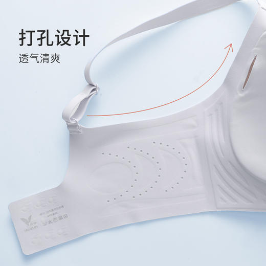 都市丽人内衣中厚泳布三排扣无钢圈3/4杯VBRALB21N1 商品图9