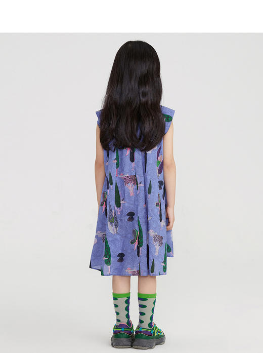 江南布衣 22年夏装新款 短袖连衣裙  1M4G30280 商品图2