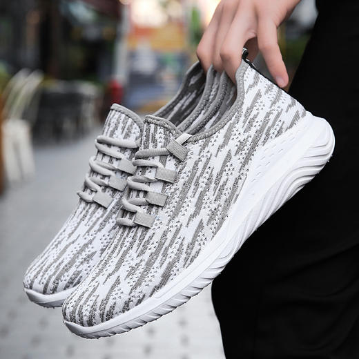 锦世源男款爸爸鞋飞织运动鞋\板鞋 商品图3