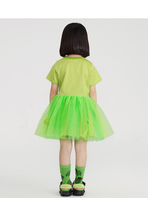 江南布衣 22 年夏装新款  短袖连衣裙  1M4G30320 商品图3