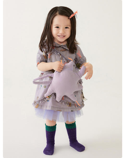 江南布衣 22年夏装新款  短袖连衣裙  YM3G30930 商品图1