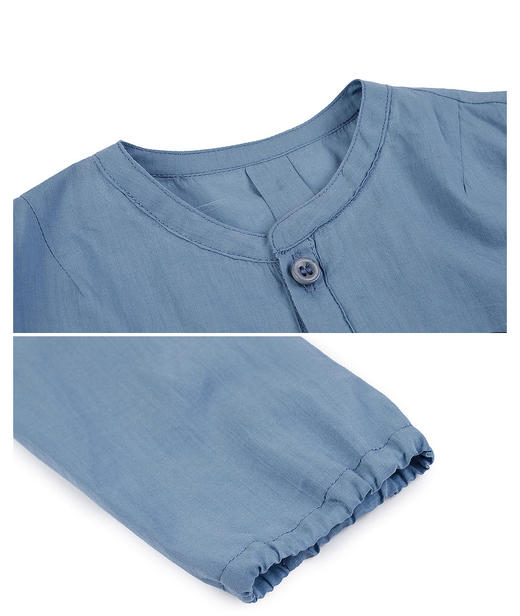 江南布衣 22年夏装新款长袖衬衣  YM3272750 商品图4