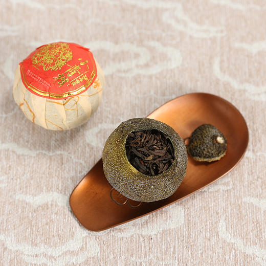 茶马世家丨新会小青柑 2021年小青柑+2013年宫廷熟普 500g 商品图1