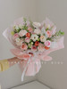 奶油粉康乃馨花束 商品缩略图1