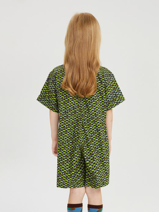 江南布衣童   22年夏装新款短袖连体衣  1M4F11240 商品图1