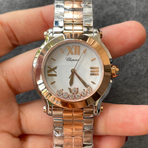 YF萧邦HAPPY DIAMONDS快乐钻系列 36mm 石英中性腕表 商品图0