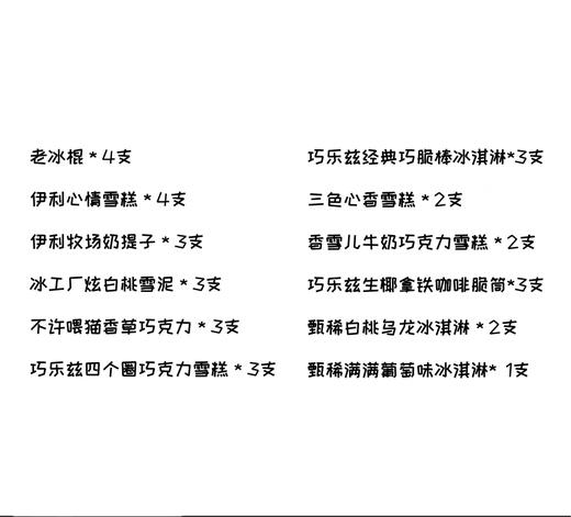 夏日雪糕礼包一  【BC】【KW】 商品图1