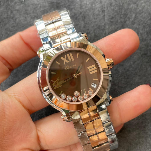 YF萧邦HAPPY DIAMONDS快乐钻系列 36mm 石英中性腕表 商品图1