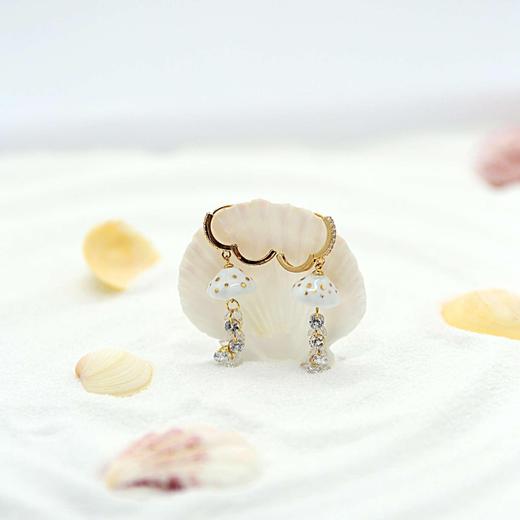 水母耳环 商品图0