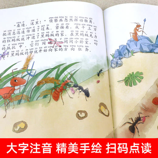 全10册 法布尔昆虫记注音版科普绘本正版 小学生一二三四年级课外书阅读课外阅读书籍 配套人教版原著完整版节选 儿童绘本 商品图2