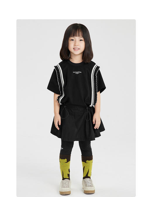 江南布衣童   22年夏装新款短袖连衣裙  1M4G31180 商品图5