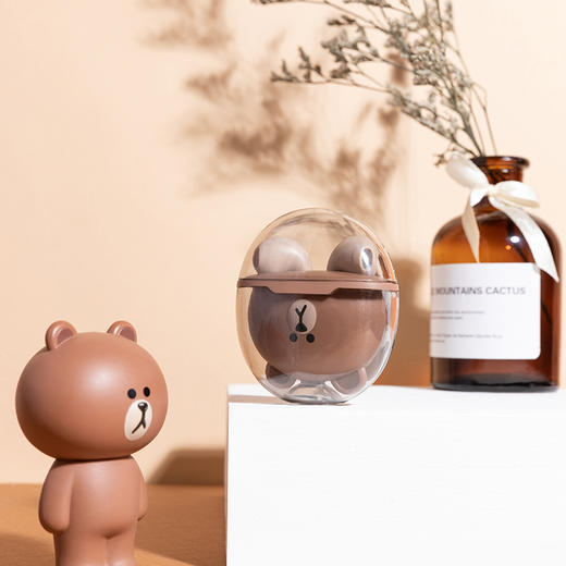 line friends布朗熊联名真无线蓝牙耳机游戏运动适用苹果华为 商品图4