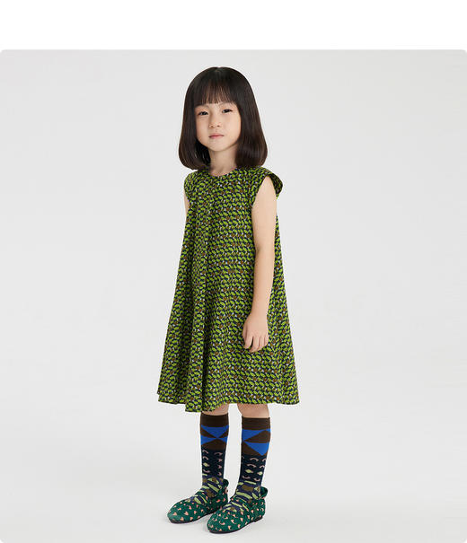 江南布衣童  22年夏季新款 无袖连衣裙  1M4G01210 商品图1