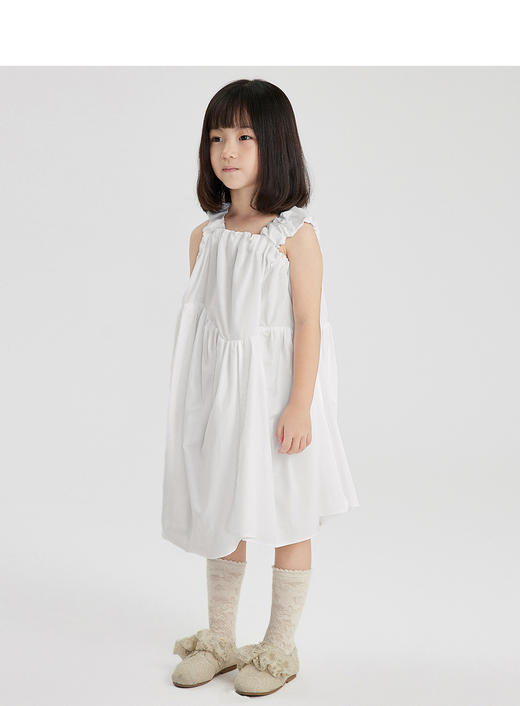 江南布衣童  22年夏装新款吊带连衣裙  1M4G21250 商品图8